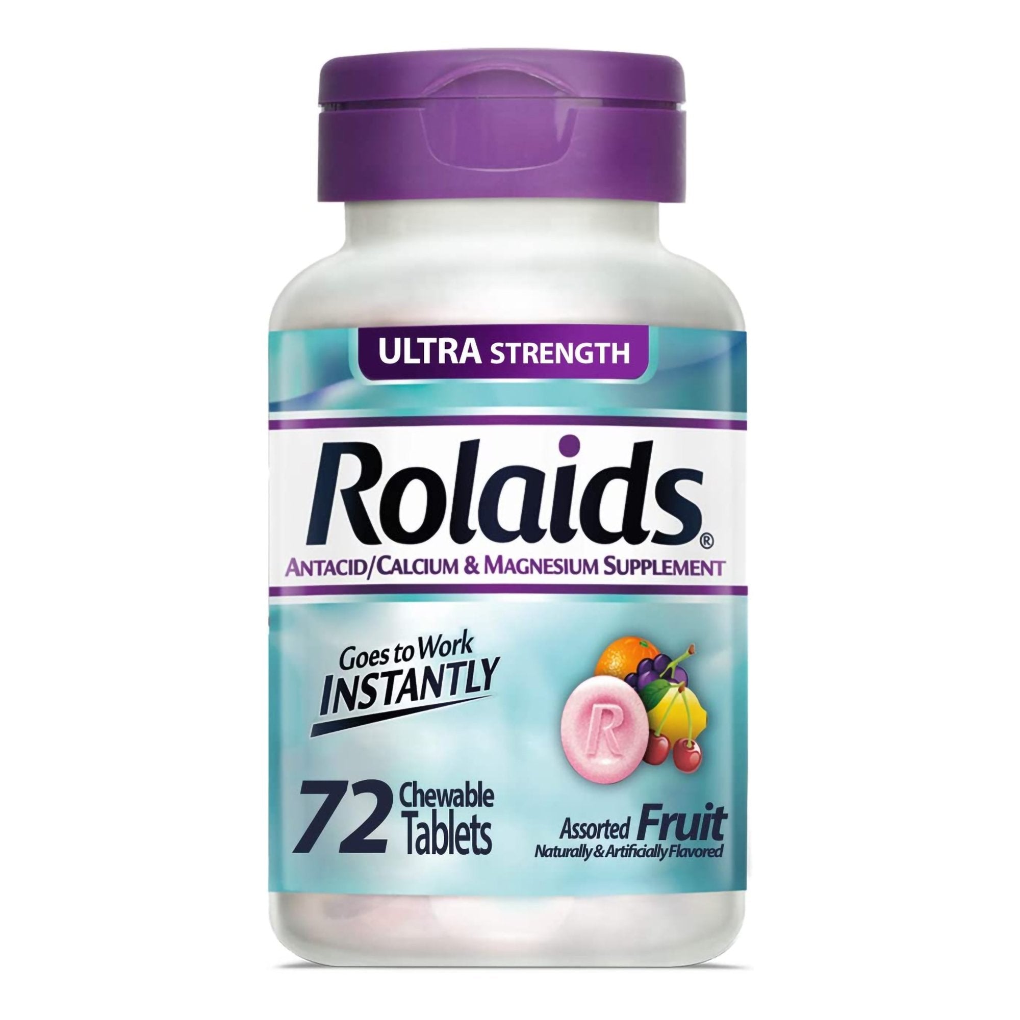 Rolaids® Ultra Strength Chewable Tablets, Assorted Fruit Flavor (1 Unit)