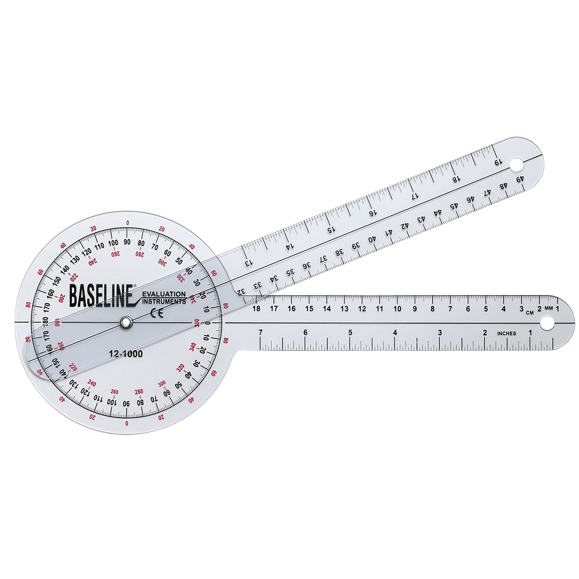 Baseline® Goniometer, 12 Inch Arms (1 Unit)