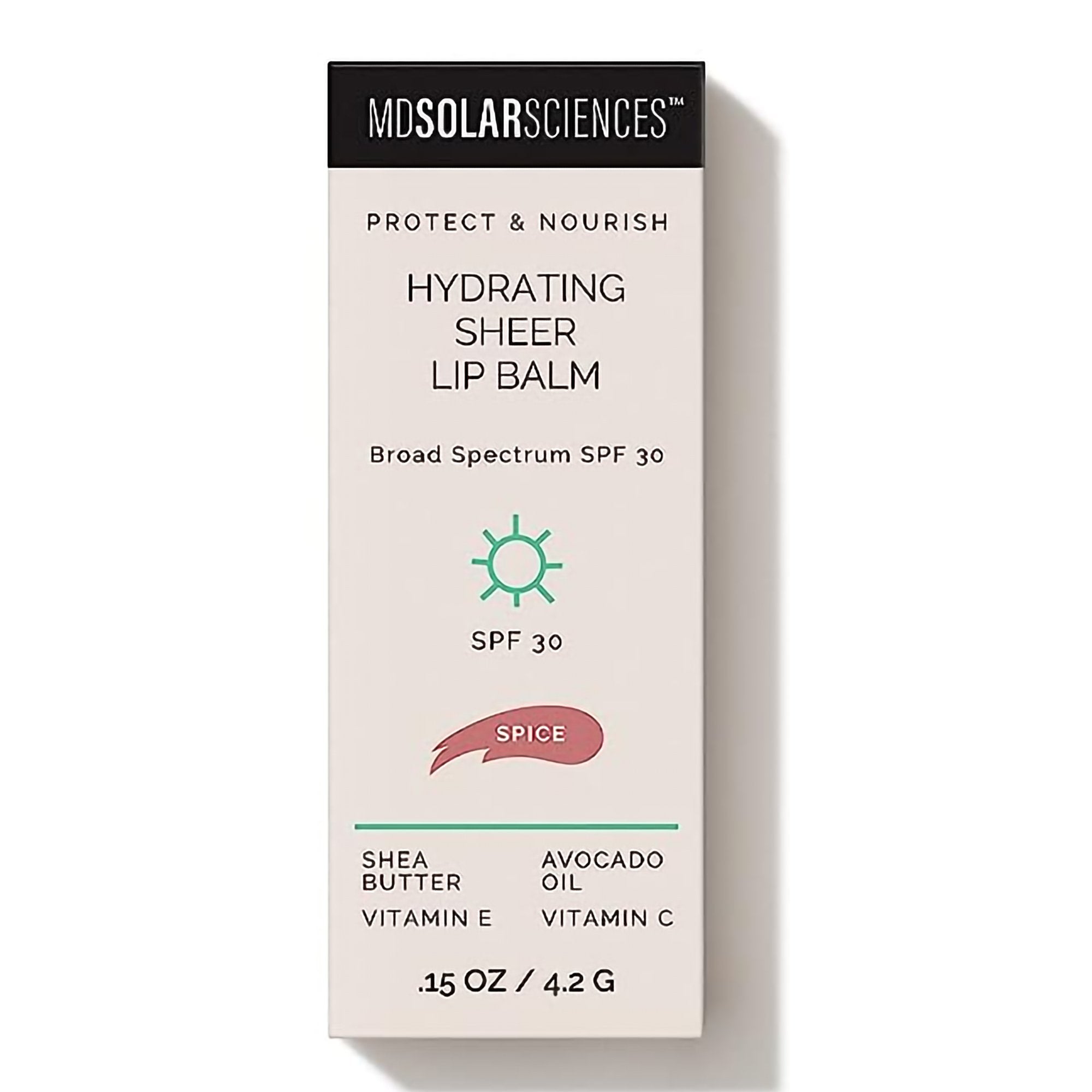 MDSolarSciences® Hydrating Sheer Lip Balm, Spice (6 Units)