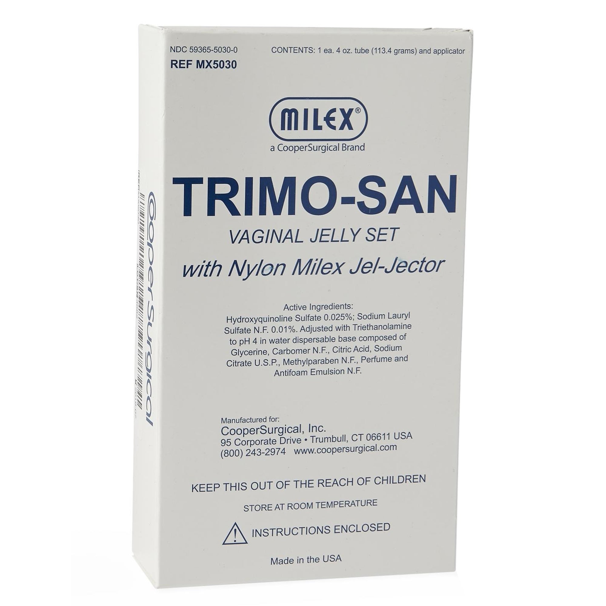 Trimo-San™ Vaginal Jelly with Oxyquinoline Sulfate - 4 oz Deodorant Gel