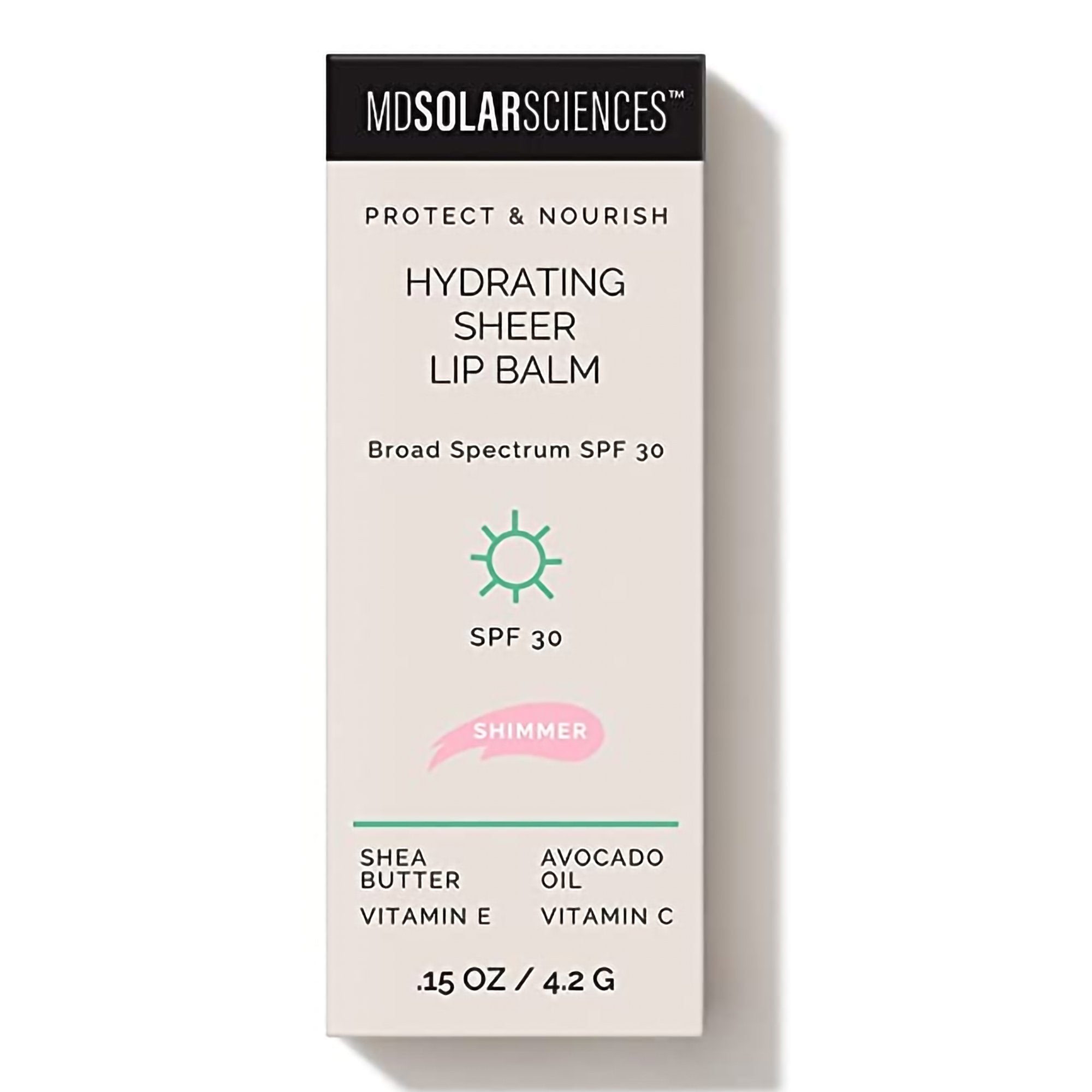 MDSolarSciences® Hydrating Sheer Lip Balm, Shimmer (1 Unit)
