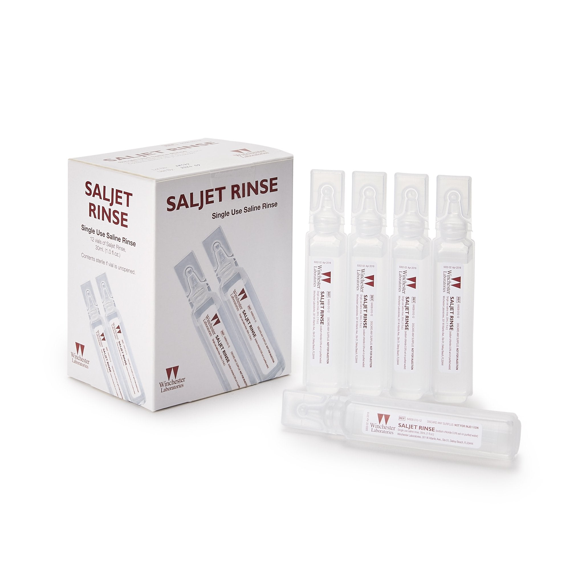 Saljet® Sterile Saline Solution, 30 mL (12 Units)