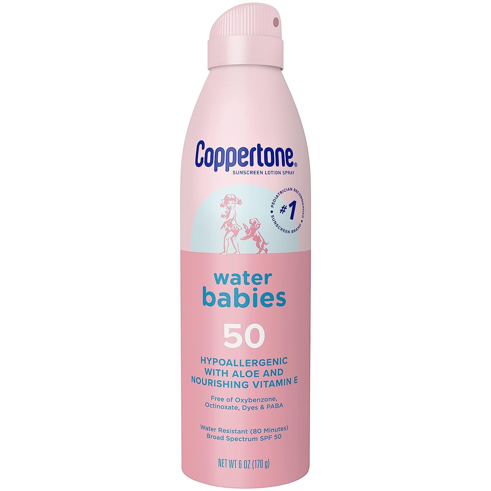 Coppertone® Water Babies Sunscreen Spray, SPF 50 (1 Unit)