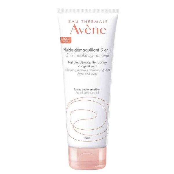 Avene 3 In 1 Makeup Remover (200ml/6.76fl Oz): Lightweight, Milky Texture, Affordable Price, Easy Dispensing Pump Bottle