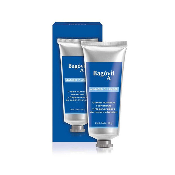 Bagovit Hands And Nail Cream (50Gr / 1.76Oz): Natural Hydration for Dry, Chapped Skin - Free of Parabens & Sulfates