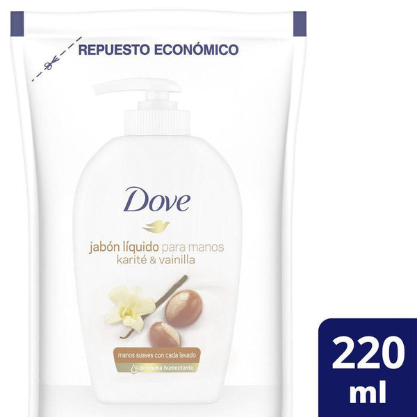 Dove Shea and Vanilla Liquid Hand Soap Refill: Natural, Moisturizing, and Eco-Friendly