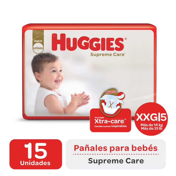 Huggies Supreme Care XXG (15 Units) for Maximum Comfort and Protection