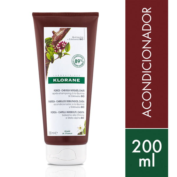 Klorane Hair Loss Conditioner with Pomegranate, Ginkgo Biloba, Aquatic Mint, Vitamin B6 and Vitamin PP (200Ml / 6.76Fl Oz)