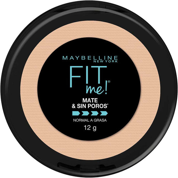 Maybelline Fit Me Matte Compact Powder 230 Natural Buff (12G / 0.42Oz): Long-Lasting, Oil-Controlling, Sun Protection Formula