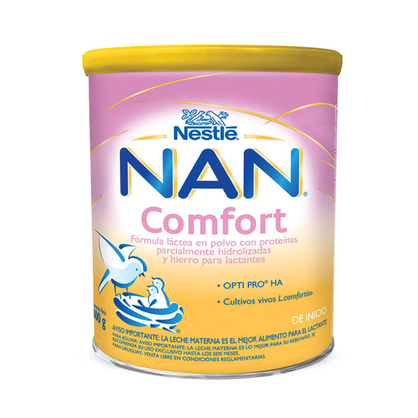 Nan Infant Formula Starter Powder Comfort: 400G, 14.10Oz with Probiotics, Non-GMO, Gluten-Free, Halal & Kosher Certified