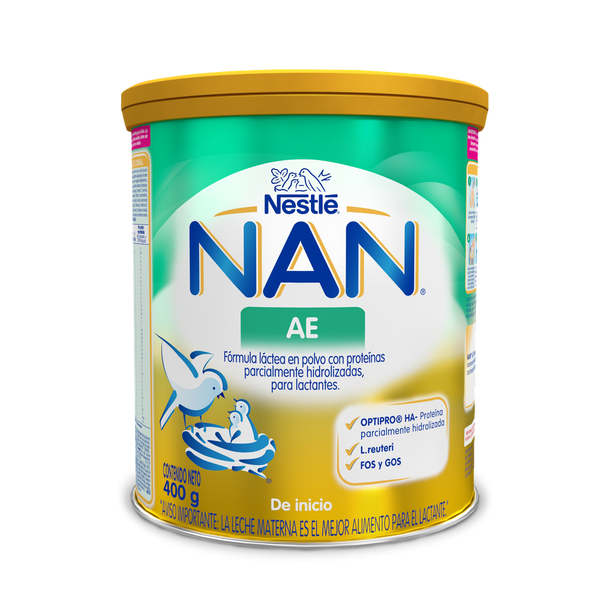 Nan Starter Powder Ae Infant Formula Lactea: Iron, Probiotics and Prebiotics for Optimal Growth 400G / 14.10Oz
