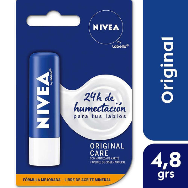 Nivea Essensitive Care Lip Balm 4.8G / 0.16Oz: Natural Moisturizing, SPF 15 Protection & Long-Lasting Softness
