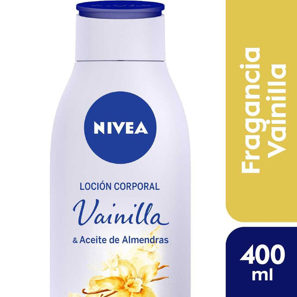 Nivea Vanilla Body Cream - 400ml/13.52Fl Oz - Moisturizing, Non-Greasy, Long-Lasting and Hypoallergenic