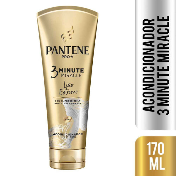 Pantene 3 Minute Miracle Smooth Ends Conditioner 170ml/5.74floz