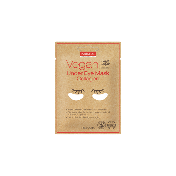 Purederm Vegan Eye Contour Patches: Natural, Cruelty-Free and Hypoallergenic Skincare