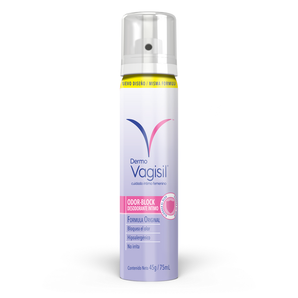 Vagisil Original Deodorant: 75ml/2.53 Fl Oz for Intimate Use, pH Balanced, Hypoallergenic & Natural Ingredients